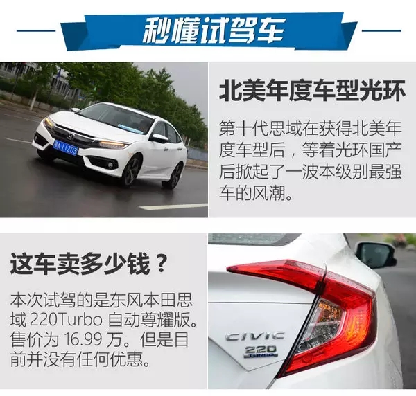 憑什么叫神車？ 本田思域220Turbo試駕
