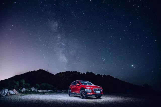 追星之旅丨幽藍(lán)星空、深邃如夢，北京現(xiàn)代ENCINO妙峰山之旅！